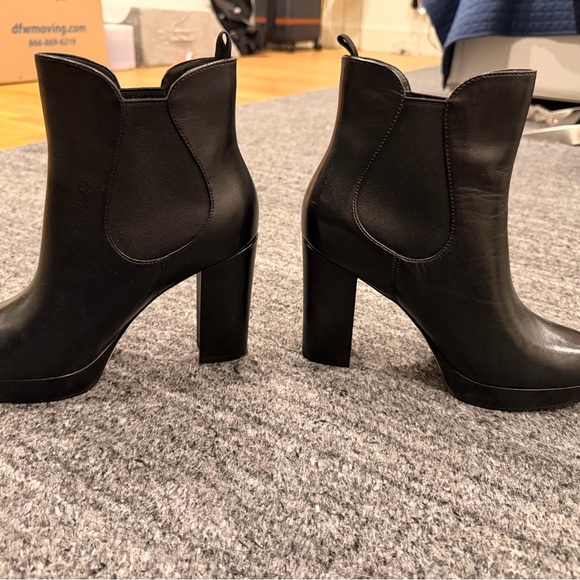 Cole Haan Remi Black Women's Platform Ankle Boots - Picture 4 of 7